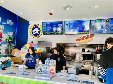 SEGA reveals new Sonic The Hedgehog Speed Cafe pop-up location in Chino Hills, California. . Sonic cafe chino hills